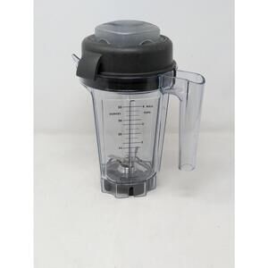 Vitamin Blender Dry Container Plastic Pitcher W/ Lid ASY172 J Blade 32 oz EUC